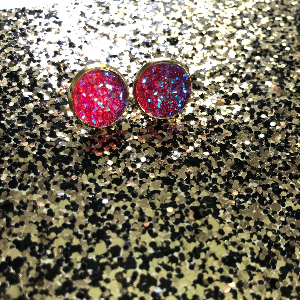 Druzy Earrings Brand New